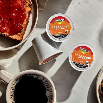 Folgers K Cups (Breakfast Blend, 12 Count (Pack of 4))