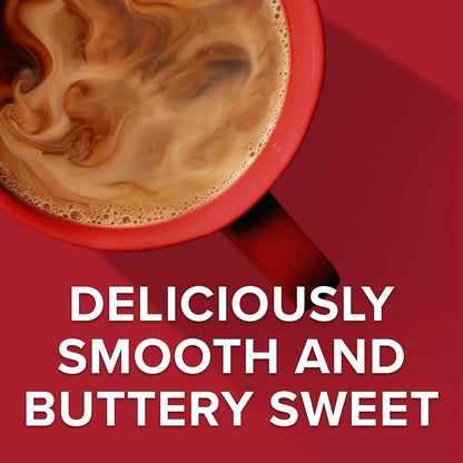 Folgers Buttery Caramel Artificially Flavored Ground Coffee, 6 Canisters