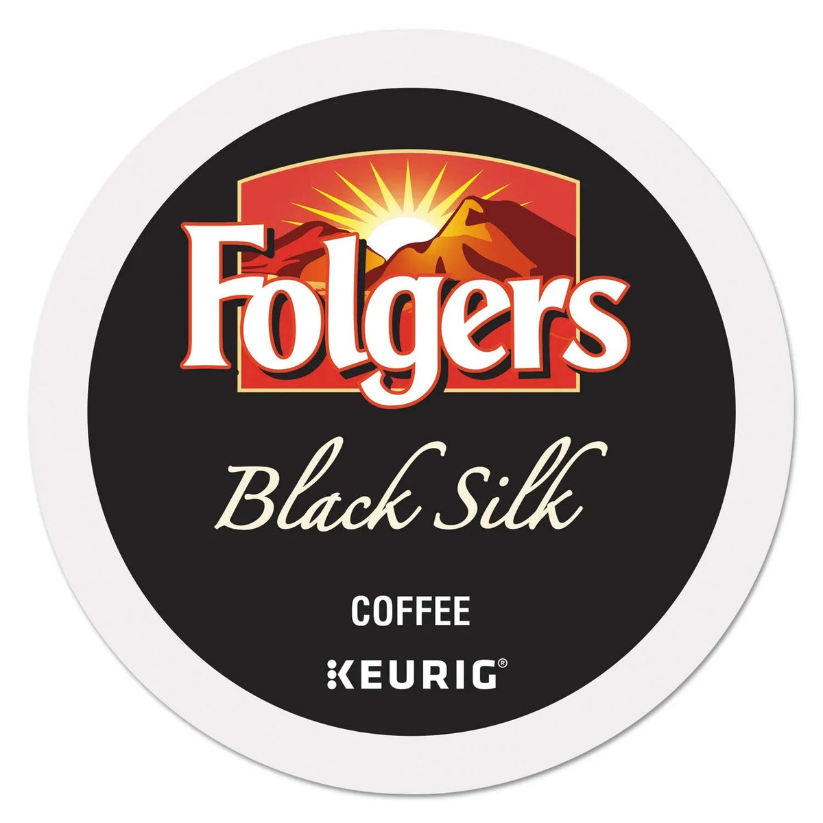 Folgers Black Silk K-Cup for Keurig Brewers, 96 Count